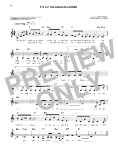 I've Got The World On A String von Frank Sinatra (Download) 