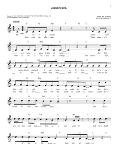 Jessie's Girl von Rick Springfield (Download) 