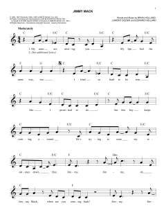 Jimmy Mack von Brian Holland (Download) 