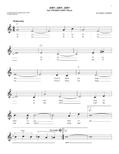 Joey, Joey, Joey von Frank Loesser (Download) 