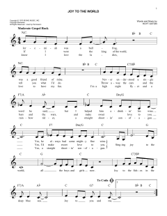 Joy To The World von Three Dog Night (Download) 