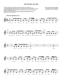 Just The Way You Are von Bruno Mars (Download) 