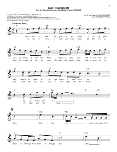 Keep Holding On von Avril Lavigne (Download) 