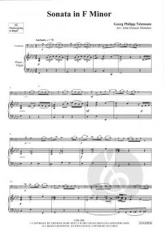 Sonata in F Minor von Georg Philipp Telemann 