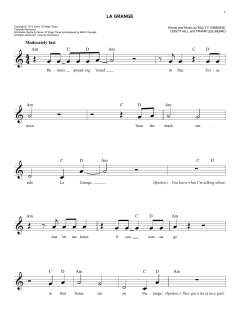 La Grange von ZZ Top (Download) 