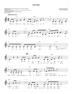 Last Kiss (Download) 