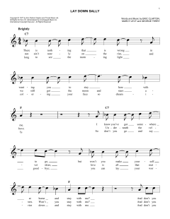 Lay Down Sally von Eric Clapton (Download) 