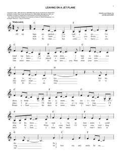 Leaving On A Jet Plane von John Denver (Download) 