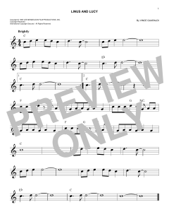 Linus And Lucy von Vince Guaraldi (Download) 