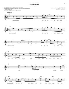 Little Sister von Elvis Presley (Download) 