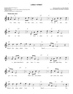 Lonely Street von Andy Williams (Download) 