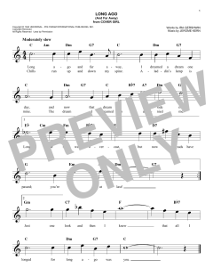 Long Ago von Ira Gershwin (Download) 