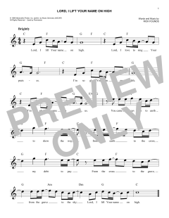 Lord, I Lift Your Name On High von Rick Founds (Download) 