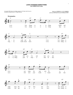 Love Changes Everything von Don Black (Download) 