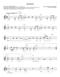 Love Me Do von The Beatles (Download) 