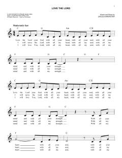 Love The Lord von Lincoln Brewster (Download) 