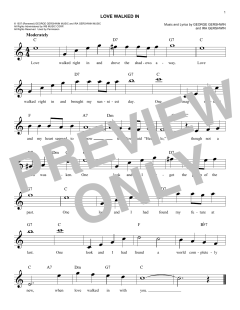 Love Walked In von Ira Gershwin (Download) 