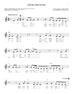 Love Will Keep Us Alive von The Eagles (Download) 