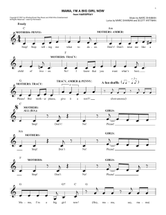 Mama, I'm A Big Girl Now von Marc Shaiman (Download) 