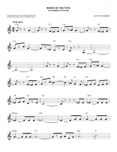 March Of The Toys von Victor Herbert (Download) 