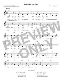 Masters In This Hall (Download) 