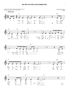 Me And You And A Dog Named Boo von Lobo (Download) 