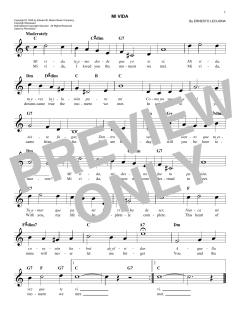 Mi Vida von Ernesto Lecuona Casado (Download) 