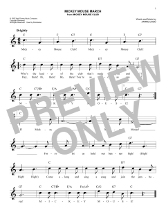 Mickey Mouse March von Jimmie Dodd (Download) 