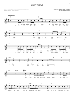 Mighty To Save von Hillsong Worship (Download) 