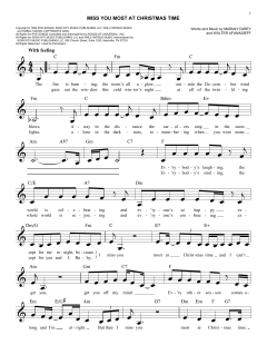 Miss You Most At Christmas Time von Mariah Carey (Download) 