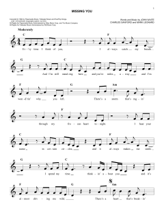 Missing You von John Waite (Download) 