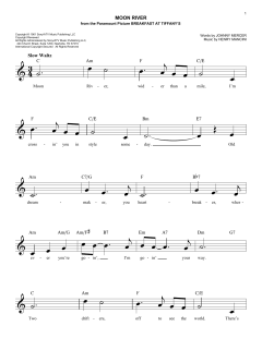 Moon River von Andy Williams (Download) 