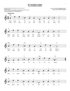 My Favorite Things von Richard Rodgers (Download) 