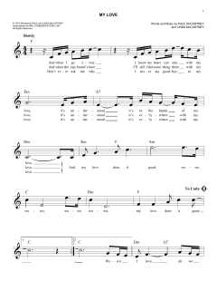 My Love von Paul McCartney (Download) 