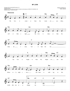 My Love von Sonny James (Download) 