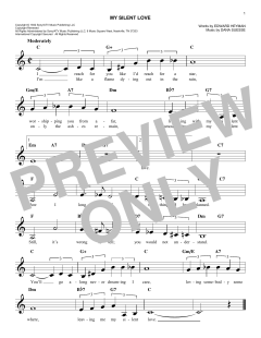 My Silent Love von Edward Heyman (Download) 