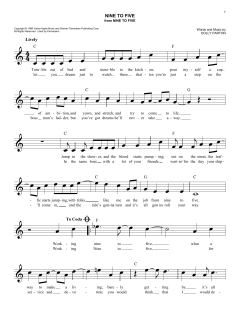 Nine To Five von Dolly Parton (Download) 