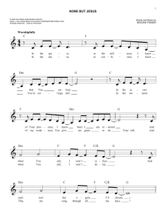 None But Jesus von Hillsong United (Download) 