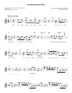 Nothing From Nothing von Billy Preston (Download) 