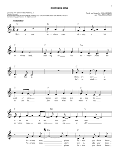 Nowhere Man von The Beatles (Download) 