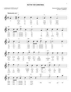 Nuttin' For Christmas von Sid Tepper (Download) 