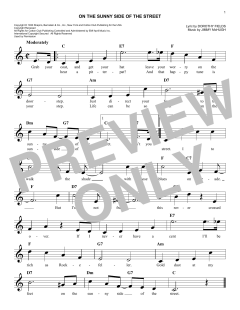 On The Sunny Side Of The Street von Jimmy McHugh (Download) 