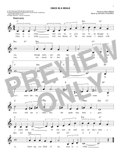 Once In A While von Bud Green (Download) 