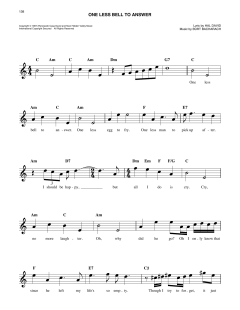 One Less Bell To Answer von The 5th Dimension (Download) 