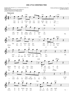 One Little Christmas Tree von Stevie Wonder (Download) 