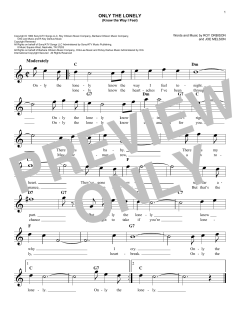 Only The Lonely von Roy Orbison (Download) 