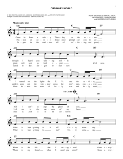 Ordinary World von Duran Duran (Download) 