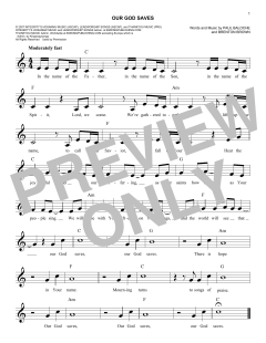 Our God Saves von Paul Baloche (Download) 