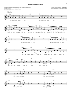 Papa Loves Mambo von Perry Como (Download) 