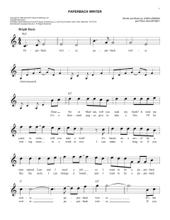 Paperback Writer von The Beatles (Download) 